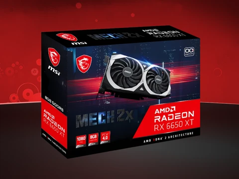 AMD Radeon RX 6650 XT: MSI Mech 2X Unboxing & Review